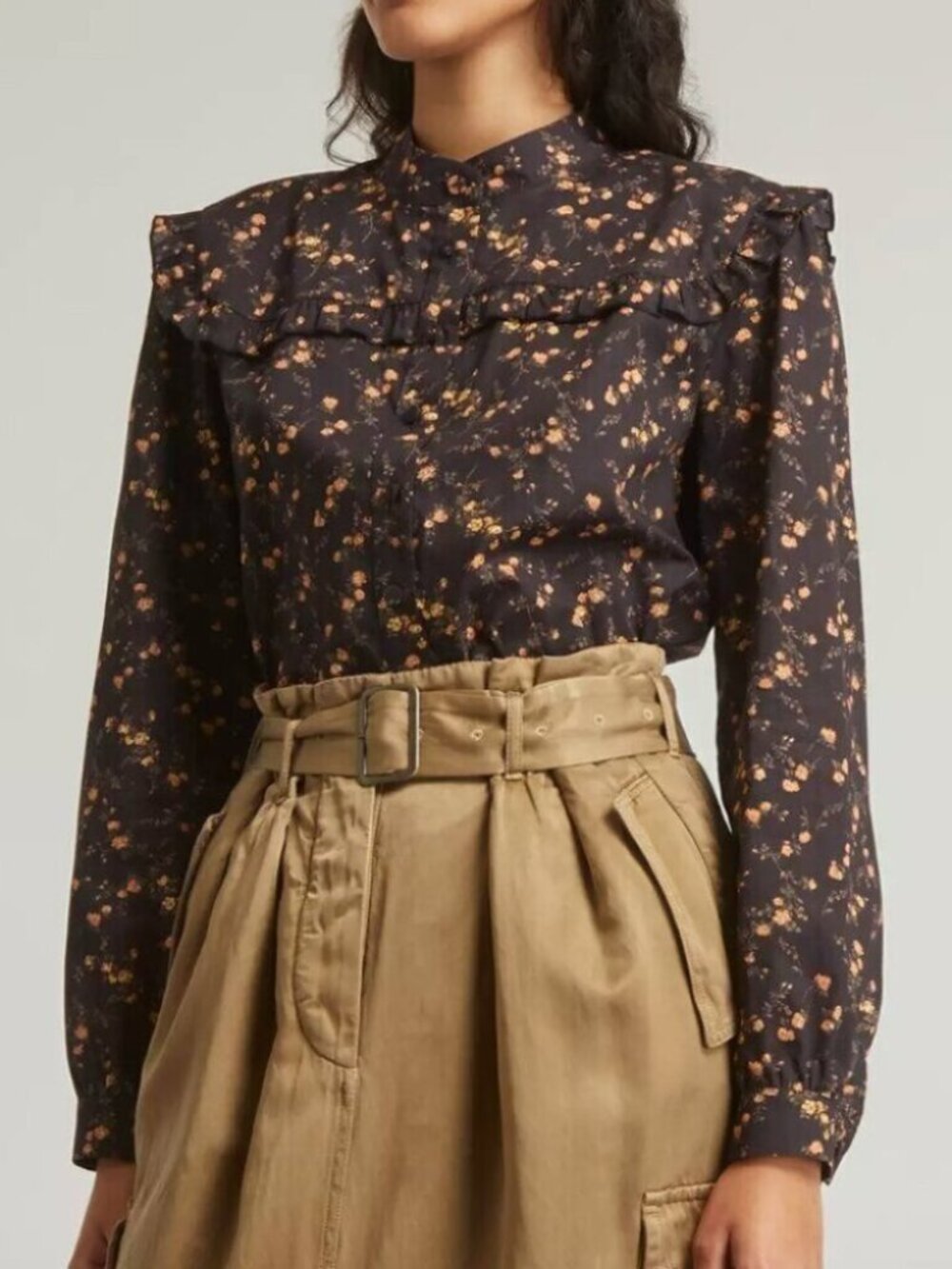 Liberty of London Elizabeth Tana Lawn Cotton Prairie Shirt